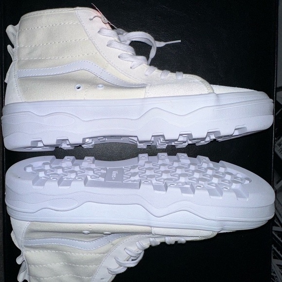 Size 8.5M 10W Van's Off the Wall Pro Classic 721454 Skateboard Shoes White NWT - Picture 8 of 8